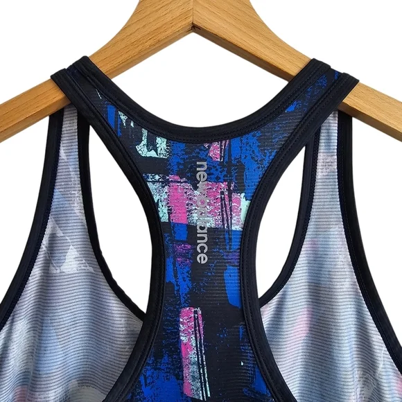 New Balance Printed Racerback Tank M - Picture 6 of 10